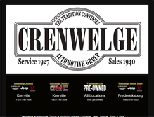 Tablet Screenshot of crenwelge.com